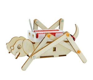 FAI DA TE Strisciando Cane Meccanico Science Experiment Giocattoli di Modello Kit di Materiali Progetto Scuola Dei Bambini Educativi Di Puzzle Kit di Materiali - Product Image 2