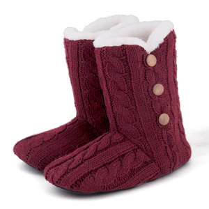 Chaussons d'hiver en fourrure de haute qualité pour femmes, confortables et chauds, pour la maison - Product Image 5