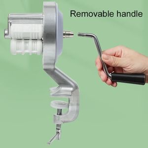 Máquina Manual para Hacer Pasta Italiana, de Aluminio, con Manivela Extraíble, Ahorra Esfuerzo, para Hacer Macarrones en Casa - Product Image 3