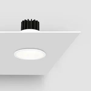 COB led-abblendlicht 15 W einstellbares hoch-CRI ultrahelles Deckenlicht für Hotel/Bekleidungsgeschäft Anti-Blendung eingebautes Abblendlicht