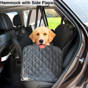 Waschbare Haustier-Sitzhängematte Kratzfest Rutschfest 100% Wasserdichter Hunde-Autositzbezug für den Rücksitz - Product Image 2