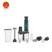 Mixeur Plongeant Électrique 800W 1,5L - Silencieux, Vitesse Variable, Préparateur de Smoothies Automatique, 2 Vitesses, Boîtier en Plastique Anti-Fuite, Idéal Hôtellerie