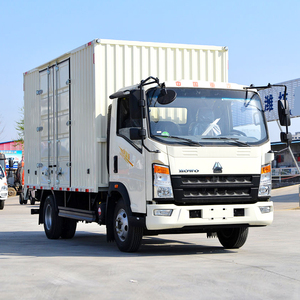 High Quality Refurbished Sinotruck HOWO 4x2 Light <strong>Truck</strong> Van Efficient Urban Diesel Engine for <strong>Cargo</strong> Delivery City Logistics - Product Image 2