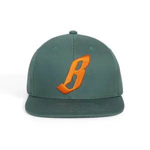 Cappellino da baseball unisex vintage riciclato a 6 pannelli personalizzato con logo ricamato 3D flat bill gorras cappellini da golf