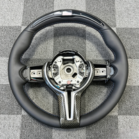 Volant en cuir véritable avec éclairage LED pour BMW F80 F82 M2 M3 M4 M5 M6 X5 M F30 F10 F20 F35 F22 F18 F07 F01 E90 E92 E46