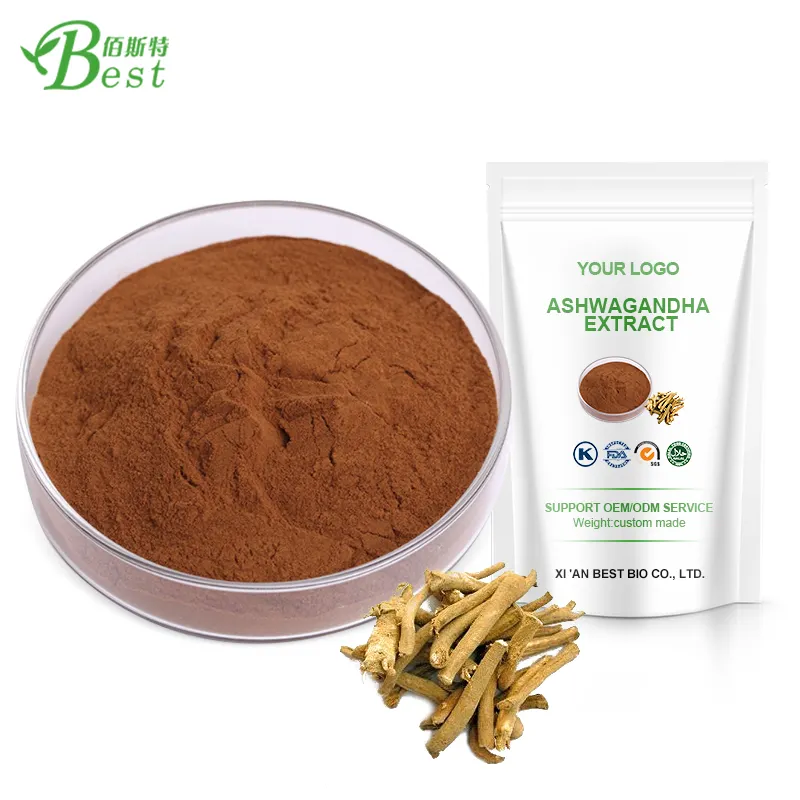 ISO factory supply high quality ashwagandha root extract powder 20:1