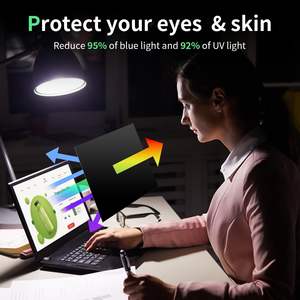 Filtre de confidentialité pour écran d'ordinateur portable 13,3 pouces sur mesure haut de gamme, ultra-fin <span class=keywords><strong>en</strong></span> PET, anti-espion, anti-lumière bleue, anti-traces de doigts - Product Image 5