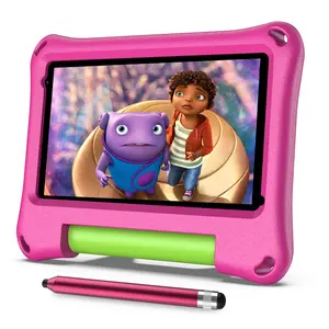 Tablette personnalisée haut de gamme 7 pouces rom 2g ram 32g pour enfants tablette pc Android éducative avec étui EVA solide