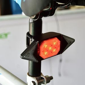 Feu arrière de vélo télécommandé intelligent 4 bleu 5 rouge 30 jaune <span class=keywords><strong>SMDs</strong></span> 6 options de clignotants chargement USB feu arrière de vélo - Product Image 6