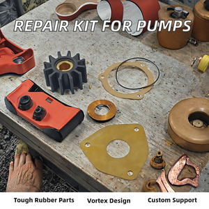 Kit de Reparación Completo que Reemplaza el Impulsor Sherwood 23977 10615K G1009 G4 G5 G7 G85 M71 de Goma/ 12 Aspas - Product Image 2