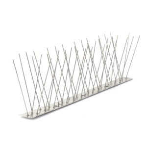 Púas Repelentes de Aves de Acero Inoxidable 201 304, Resistentes a la Corrosión, Tira <span class=keywords><strong>Antipalomas</strong></span> para Paredes, Techos y Cercas, Prevención de Aves en Exteriores - Product Image 5