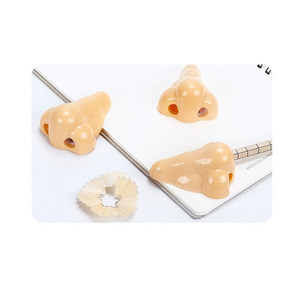 <span class=keywords><strong>Taille</strong></span>-<span class=keywords><strong>crayon</strong></span> fantaisie à <span class=keywords><strong>gros</strong></span> nez, <span class=keywords><strong>taille</strong></span>-<span class=keywords><strong>crayon</strong></span> manuel créatif en plastique à double trou <span class=keywords><strong>pour</strong></span> la papeterie des enfants - Product Image 4