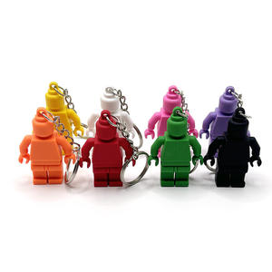 <span class=keywords><strong>Porte</strong></span>-clés <span class=keywords><strong>Lego</strong></span> mignon avec maillon de chaîne, figurine <span class=keywords><strong>Lego</strong></span>, divers cintres cadeaux, disponible en gros en stock - Product Image 1