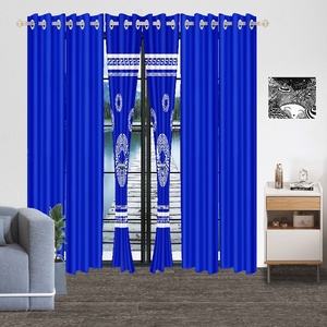 Sang trọng 9pcs kích thước đầy đủ bộ đồ giường thiết lập in bedspread với phù hợp với rèm cửa gối trường hợp điền Quilt <span class=keywords><strong>Comforter</strong></span> - Product Image 4