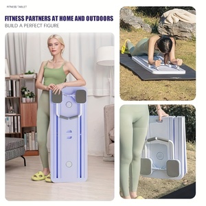 Vente en gros six en un transformation pliante pour la maison entraîneur abdominal A_B rouleau poignée d'exercice planche de pilates - Product Image 3