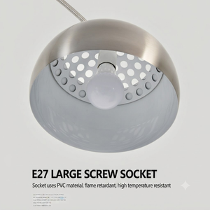 Modern Nordic <b>LED</b> <b>Corner</b> Standing Floor Lamp with Designer Fishing Iron Body Alone <b>Lighting</b> - Product Image 3