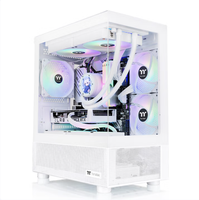 PC Window Desktop Case Gaming MINI-ITX M-ATX 7 ventilateurs 280 Liquid Cooler Computer Cases Tower