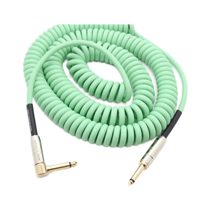 <span class=keywords><strong>Cable</strong></span> de <span class=keywords><strong>guitarra</strong></span> <span class=keywords><strong>inalámbrico</strong></span> de 10 pies, macho a macho, TS de 6.35mm, azul, de bajo ruido, con resorte, TL-Z025G-z, de PVC con conductor de cobre y lámina, directo de fábrica OEM - Product Image 5