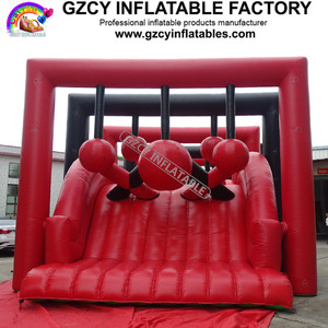 Percorso a Ostacoli Gonfiabile per Adulti - Uso Commerciale, Materiale PVC, Facile da Montare, Gioco Sportivo all'Aperto - Product Image 3