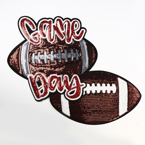 Wholesale Lron on Clothes Embroidery Custom Patches Baseball Sports Embroidered Patches for Clothing - Product Image 3