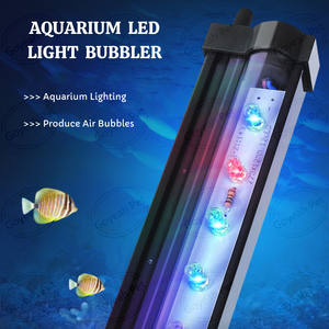 1-8W Aquarium Light <strong>Bubbler</strong> Submersible <strong>Fish</strong> Tank Light with Air Bubble Hole - Product Image 2