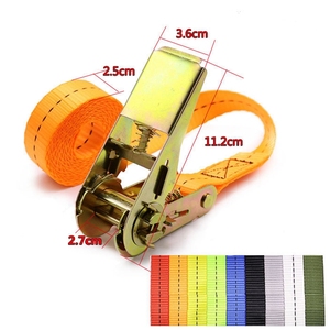 Bán sỉ 1 "25mm 1760lbs nhiệm vụ nặng nề rachet khóa Tie xuống hàng hóa <span class=keywords><strong>lashing</strong></span> vành đai an ninh mini vô tận Ratchet dây đeo - Product Image 4