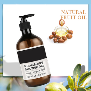 Natural aceite de argán orgánico obras de Baño y Cuerpo Gel de ducha OEM líquido de baño jabón compro jabón lavado de cuerpo - Product Image 2