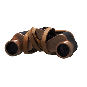 Antique Bronze Binoculars 6x24 Portable Magnifier High Definition Low Light Visible Rangefinder Waterproof Observation Device - Product Image 3