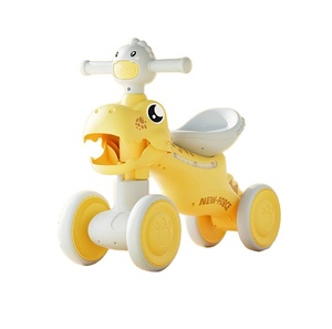 Unisex Kleine Plastic Balansfiets Voor Kinderen Wiel & Batterij-Aangedreven Rit Op Speelgoed Voor Buitengebruik Voor <span class=keywords><strong>Baby</strong></span> En Kinderen - Product Image 1