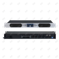 Amplificador de Potencia Portátil de Metal de Doble Canal NBD260/NBD280 de 600/800W, 4/8 Ohmios, Audio Profesional, Alto Rendimiento Digital, XLR para Escenario