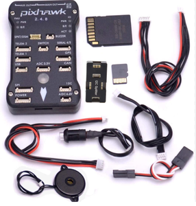 Pixhawk PX4 PIX 2.4.8 32 บิต ตัวควบคุมการบินพร้อมสวิตช์นิรภัย 4G บัซเซอร์ PPM I2C สำหรับโดรน RC - Product Image 6