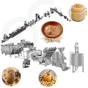 GG Tahina Pastenmaschine Erdnusscreme-Butter-Herstellungsmaschine 110 V Cashewnussbutter-Herstellungsmaschine für Lebensmittel Nuss-Paste Erdnussbutter
