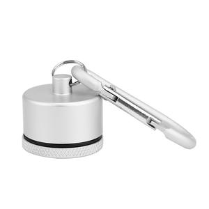 طباعة شعار برومو للهدايا 27*78 مم مقاومة للماء حبوب ألمنيوم كبيرة حامل حاوية حاوية - Product Image 1