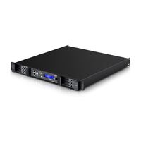 Amplificador de Potencia Digital DSP FIR de 2 Canales Clase D GaN, 4200W 1U, Procesador de Sonido Profesional con Dante PFC para Escenarios en Vivo