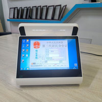 Dispositivo Táctil de Pantalla Dual de 11.6 Pulgadas con Lector de Tarjetas con Código QR para Kioscos de Pago