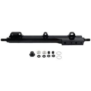 Kit de Riel de Combustible de Alto Flujo de Aluminio CNC para Honda Civic CR-X D15B7 D15B8 D16A6 D16Z6 Serie D SOHCOLRL002-BK - Product Image 1