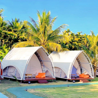 Tenda Mewah Berbentuk Kapal untuk Hotel Resor Safari Luar Ruangan Harga Pabrik Tenda Layar Mewah Tenda Tahan Air Luar Ruangan Tenda Keluarga