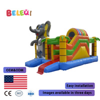 Castillo Inflable Grande Personalizable Modelo 2025, Casa de Brinco Inflable para Niños, Castillo Trampolín Colorido