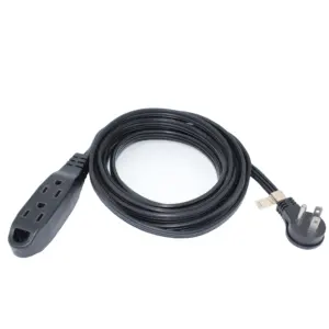 American US UL gelistet 3-polig 15ft Fuß Flach kabel spt-3 16awg 3 Steckdose Verlängerung kabel