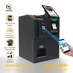 Système de commande et de paiement en libre-service personnalisé avec acceptation et distribution de billets et de pièces, code QR, NFC, OEM, ODM, borne de paiement - Product Image 1