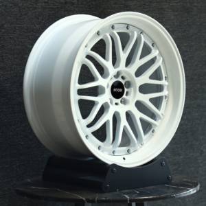 <span class=keywords><strong>Jantes</strong></span> forgées en deux parties HTOR 18 19 20 21 22 24 pouces 5x114.3 5x120, finition blanc brillant, pour S15 E46 M3 WRX STI Civic Type <span class=keywords><strong>R</strong></span> <span class=keywords><strong>Golf</strong></span> <span class=keywords><strong>R</strong></span> - Product Image 2
