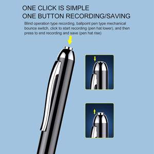 Stylo Enregistreur Vocal Intelligent à Enregistrement à une Touche avec Logo Personnalisé, Gadget Audio Compact pour Conférences Professionnelles - Product Image 4