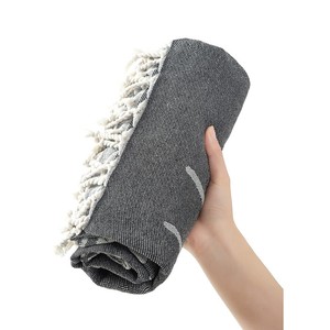 Manta de Algodón con Estampado Bohemio Datura, 100X180CM, Rectangular, Decoración para el Hogar con Borde de Flecos - Product Image 5