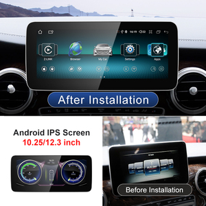 Lecteur multimédia automobile CNSTWE Qualcomm 665 12,3 pouces Android 14, compatible avec Mercedes-Benz Classe W447, lecture sans fil. - Product Image 3