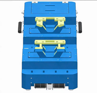 Robot AGV de Transporte de Carga Pesada de 10 Toneladas con Certificación ISO de China, Navegación Magnética y Evitación de Obstáculos con Láser de Precisión de 10 mm