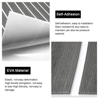 WOOWAVE Marine ODM/OEM Revêtement de pont en mousse EVA avec adhésif 3M pour bateaux, yachts, camping-cars et kayaks