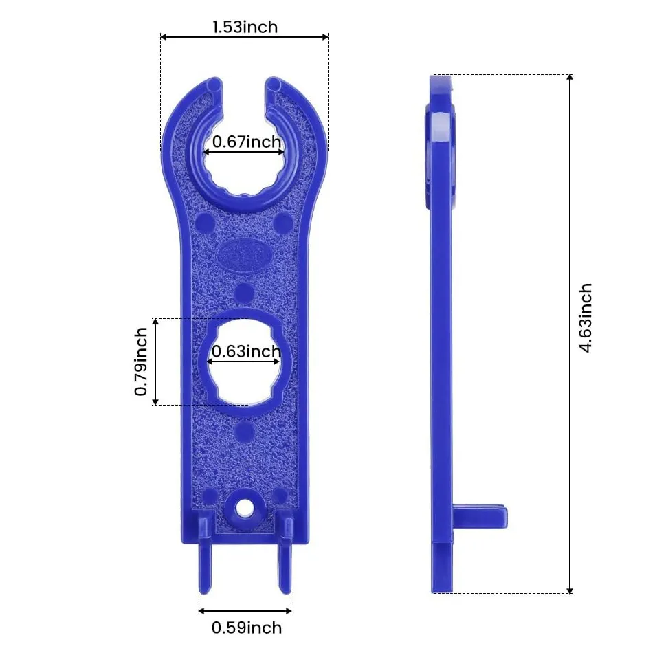 Photovoltaik-Crimp zange Elektriker Werkzeuge Set 2, 5 4 6 mm2 LY-2546B Solarpanel-Crimp werkzeugs atz