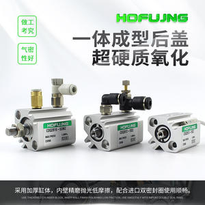 Cylindre pneumatique à piston fin en acier inoxydable CQ2B/CDQ2B16-5/10/20/25/30/35/40/45/50/75/100DZ, joint de pompe - Product Image 6