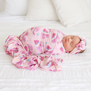 Set di abbigliamento comodo di alta qualità fasciatura di bozzolo neonato sacco a pelo fascia fascia con fiocco - Product Image 5
