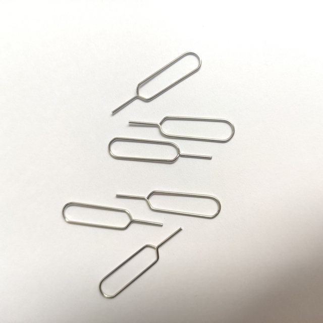 Reida Factory Stainless Steel Sim Card Pin Opener Tool Ejector Stamping Part